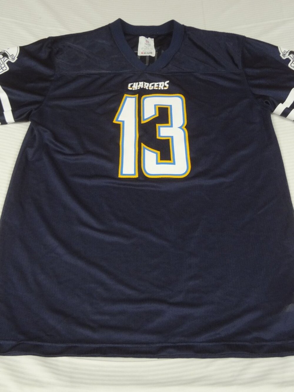 NFL SAN DIEGO CHARGERS #13 KEENAN ALLEN NAVY BLUE YOUTH KIDS XXL 20 JERSEY L711 - Picture 1 of 5